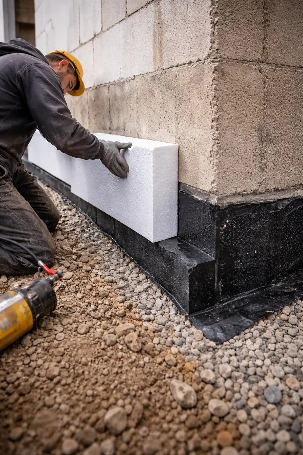 Homlokzati hőszigetelés – referencia kép